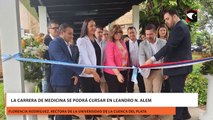 La carrera de medicina se podrá cursar en Leandro N. Alem