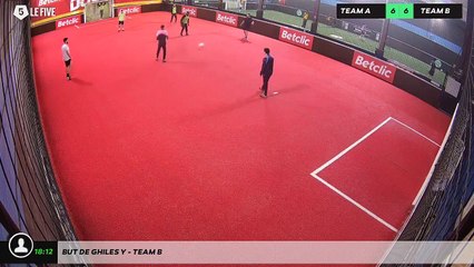But de Ghiles Y - Team B