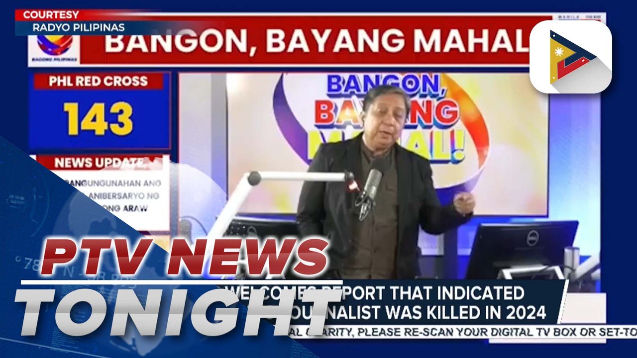 PTFOMS welcomes report that indicated that no Filipino journalist was killed in 2024