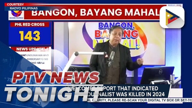 PTFOMS welcomes report that indicated that no Filipino journalist was killed in 2024