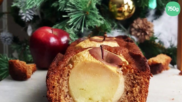 Cake minceur, spécial fêtes : pommes, miel et cannelle