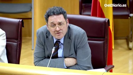 El fiscal general del Estado en el Senado: "Ningún ciudadano está obligado a demostrar su inocencia"