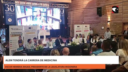 Alem tendrá la carrera de medicina