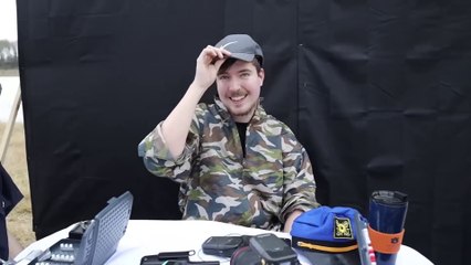 Playing Battleship With Real Ship 🚢 | Mr Beast |