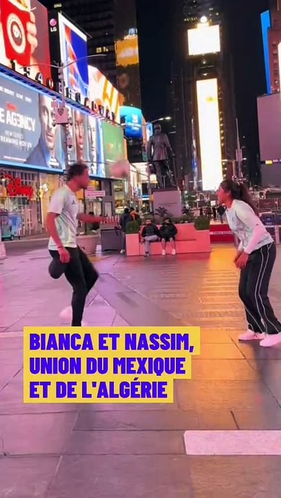 Nassim et Bianca, une connexion Algérie-Mexique ! Ce couple vit aux États-Unis et s’amuse de leurs différences sur les réseaux. Ils partagent également leur passion pour le football et leurs pays d’origines avec des trends et petites mises en scène.