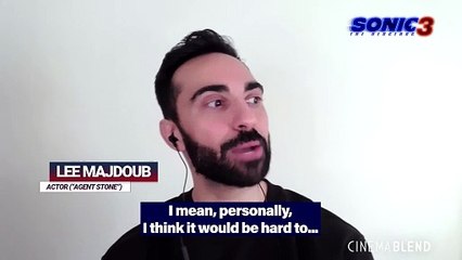 After The 'Sonic 3' Post-Credit Scenes, What’s Going To Happen To Agent Stone? Lee Majdoub Has Some Ideas