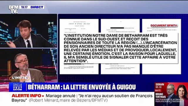 Affaire Bétharram: Il fut une époque où les gens, à tort, n'étaient pas aussi regardants sur ces questions-là , estime Robert Ménard