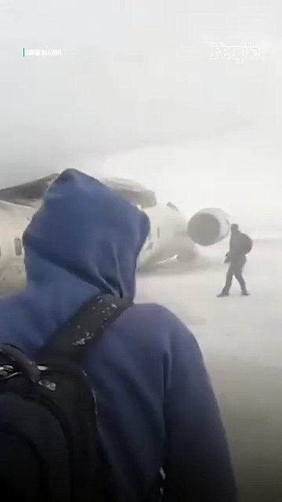 Delta Plane Crashes While Landing in Toronto with 80 People on Board, Jet Overturned at Airport