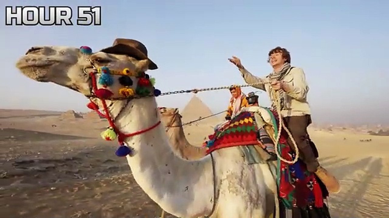 Spent 100 Hours Inside The Pyramids! MrBeast
