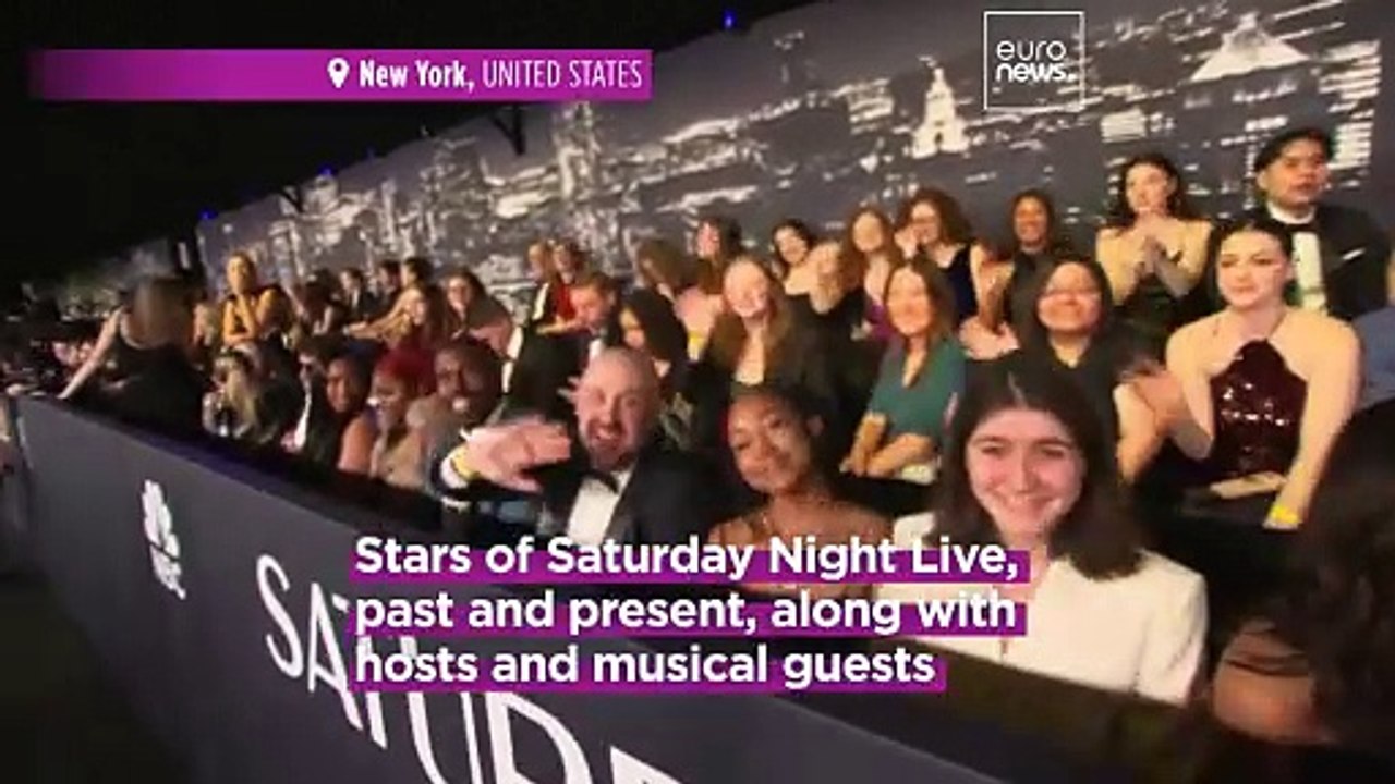 Saturday Night Live marks 50 years with star-studded celebration in New York