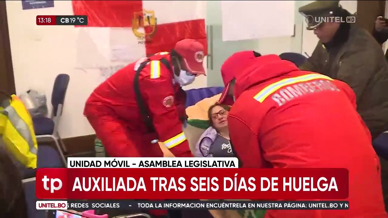 Trasladan a un hospital a diputada potosina que estaba en huelga de hambre en rechazo a los contratos por el litio