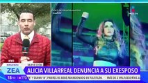 Alicia Villarreal presenta denuncia contra su exesposo Cruz Martínez