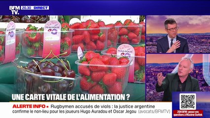 Carte vitale de l'alimentation: "Elle a pour vocation de nous protéger" contre la malbouffe, explique Charles Fournier (Ecologiste et Social)