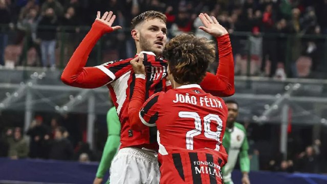 Santiago Giménez anota con el Milan y hace vibrar San Siro contra Feyenoord en Champions