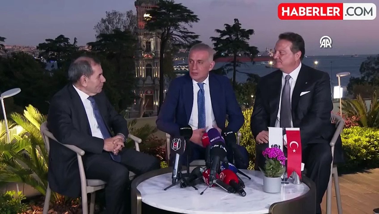 TFF Başkanı İbrahim Hacıosmanoğlu, Galatasaray-Fenerbahçe derbisi öncesinde konuşacak