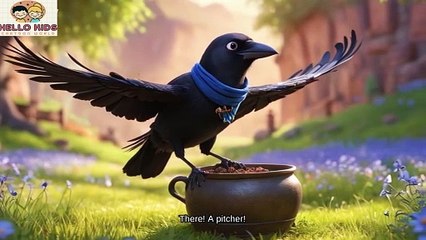 Thirsty Crow Story in English | Stories for Children 3D Animatied