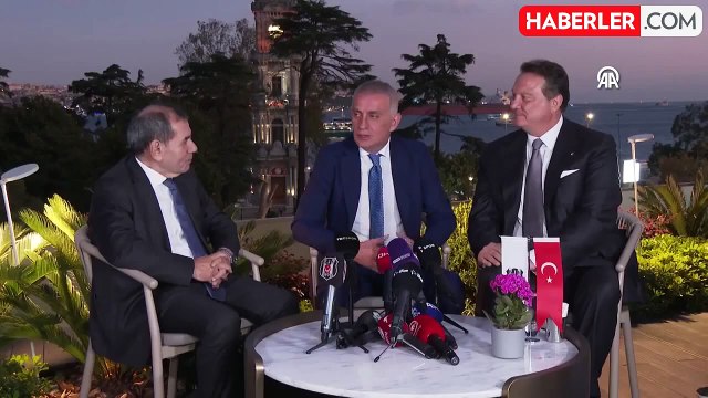 TFF Başkanı İbrahim Hacıosmanoğlu, Galatasaray-Fenerbahçe derbisi öncesinde konuşacak