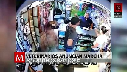 Veterinarios anuncian marcha por muerte de colega en Edomex