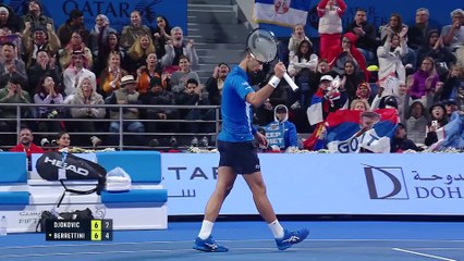 Doha - Djokovic battu d'entrée par Berrettini
