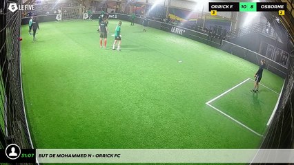 But de Mohammed N - Orrick Fc