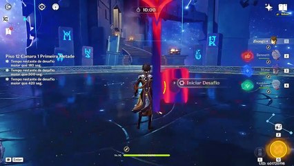 Mona forward vape burst with Kazuha