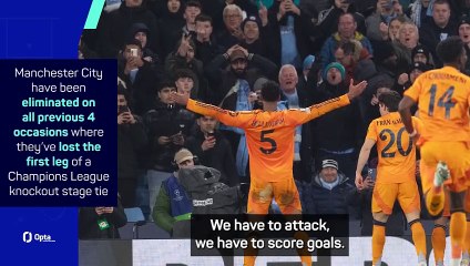 City need 'an almost perfect game' to beat Real Madrid - Guardiola