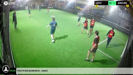 Faute de Gaspar G - Ugcc