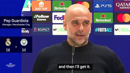 Bellingham sending off was 'for intention, not translation' - Guardiola