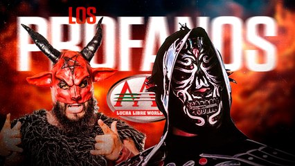 BELCEGOR y PARKA NEGRA LOS PROFANOS de la lucha libre AAA