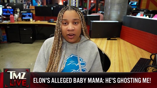 Elon Musk's Alleged Baby Mama Ashley St. Clair Claims He's Ghosting Her | TMZ Live