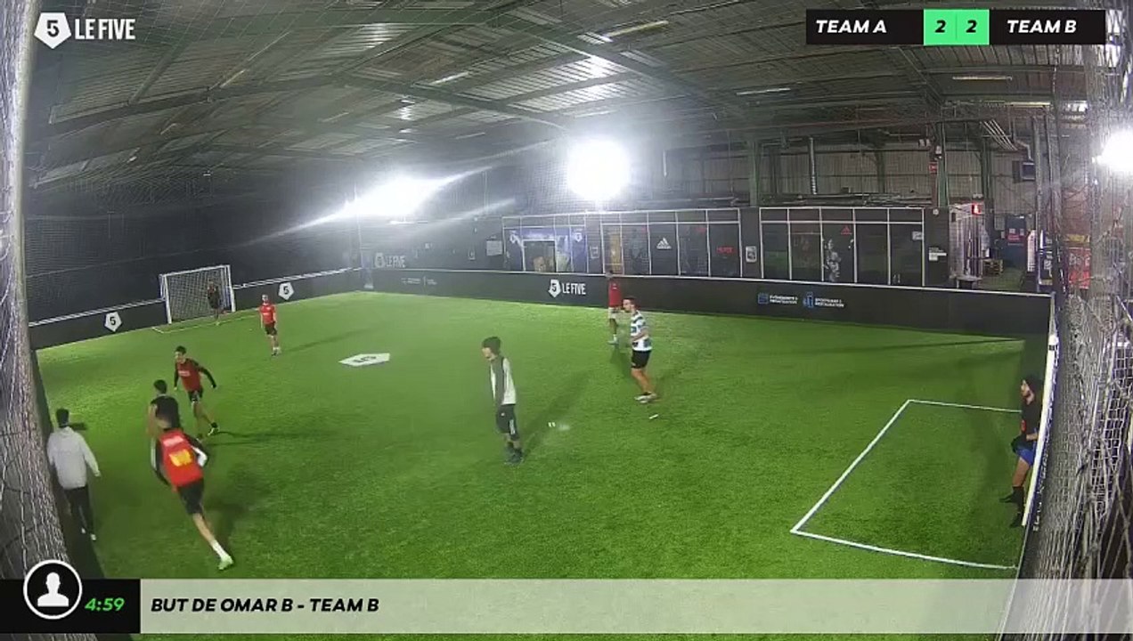 But de Omar B - Team B