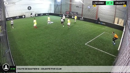 Faute de Bastien G - Celeste Five Club