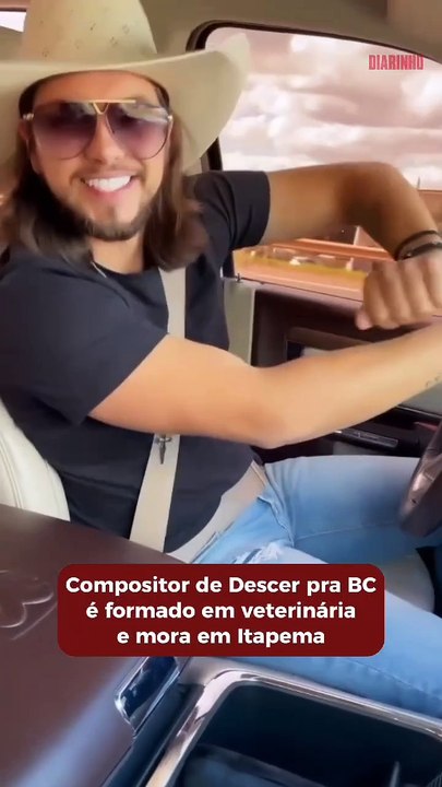 João Dalzoto, compositor de “Descer pra BC”, mora em Itapema e já quer bolar novos sucessos