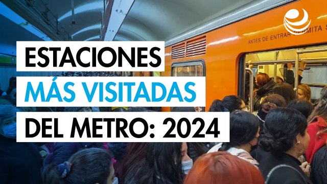 Metro CDMX: Estaciones con mayor afluencia en 2024