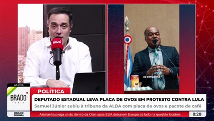 DEPUTADO BAIANO VAI PRA CIMA DE LULA: OVO E CAFÉ EM PREÇO RECORDE
