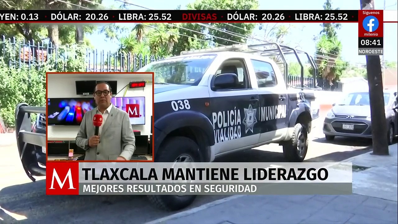 Tlaxcala suma 28 meses como uno de los estados más seguros del país
