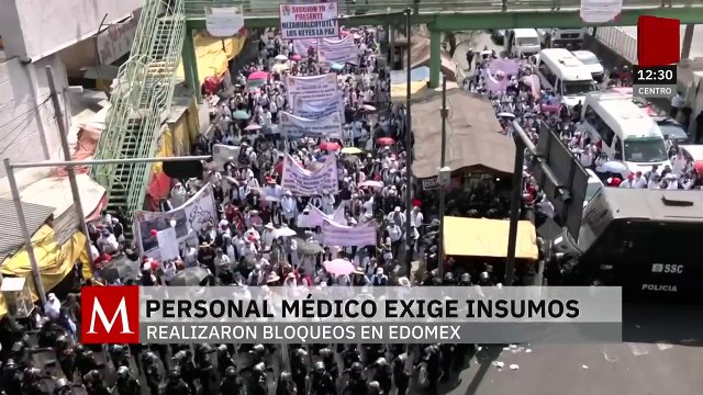 ¿Por qué se manifestaron trabajadores del sector salud de CdMx y Edomex, y a qué acuerdos llegaron?