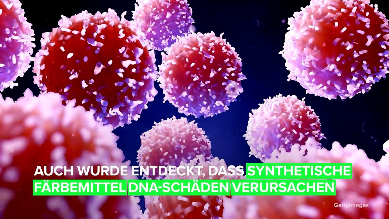 Neue Studie zu gefärbten Lebensmitteln