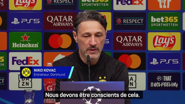 Dortmund - Kovac : Ce serait stupide de penser que nous sommes déjà qualifiés