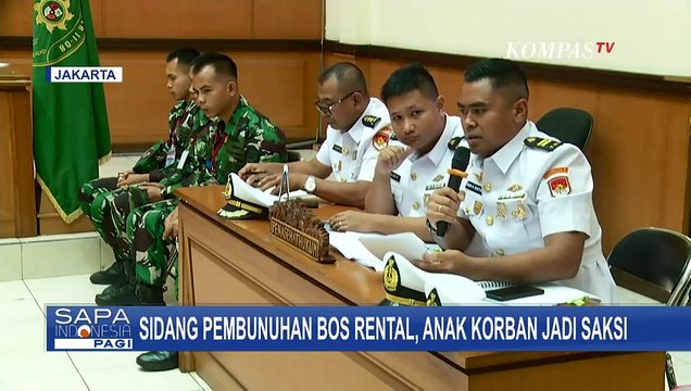 Sidang Lanjutan Penembakan Bos Rental Mobil: Dua Anak Korban Jadi Saksi