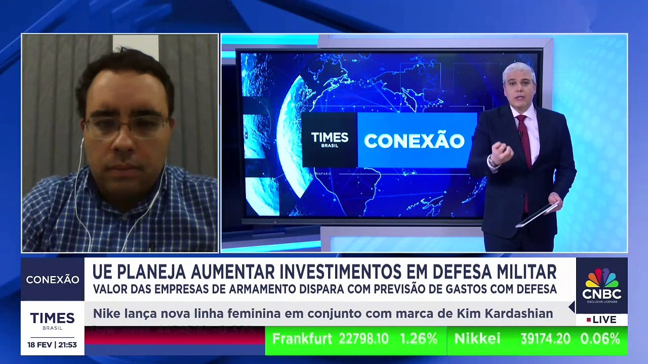 União Europeia debate ampliação de gastos militares; professor de R.I. analisa