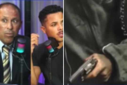 VÍDEO Criminosos invadem podcast e realizam assalto ao vivo