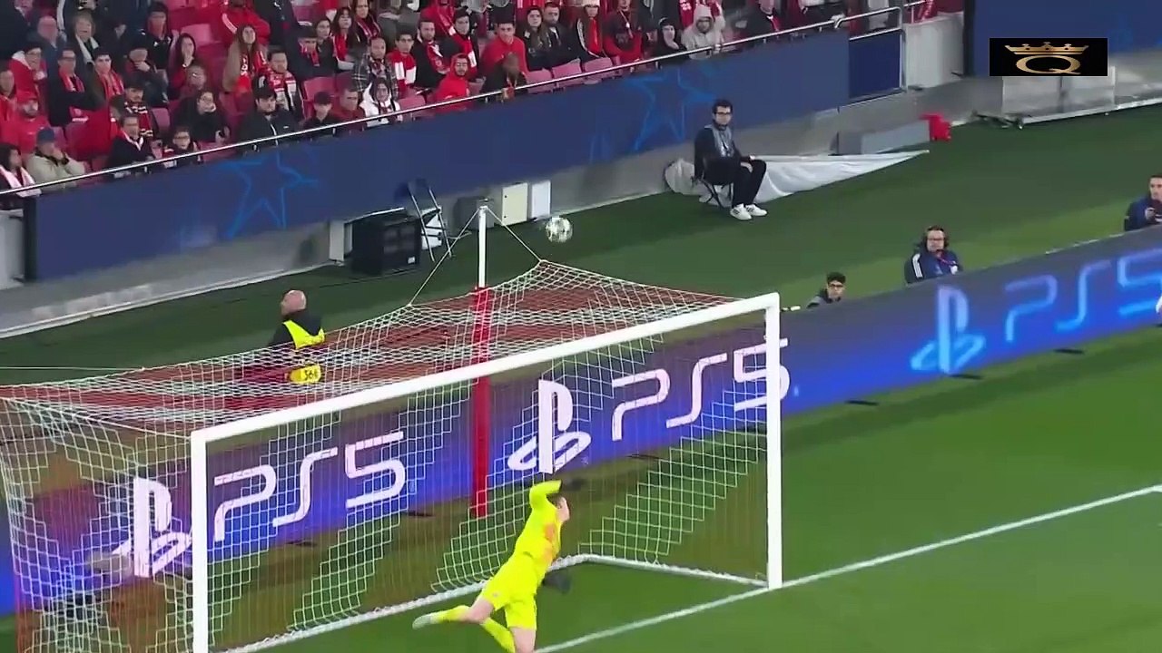 دوري ابطال اوروبا ملخص بنفيكا ضد موناكو