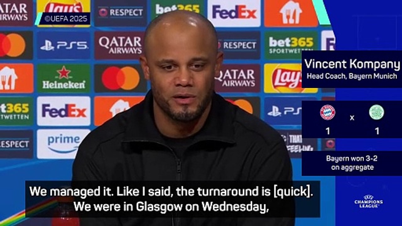 Kompany gives injury update on Harry Kane