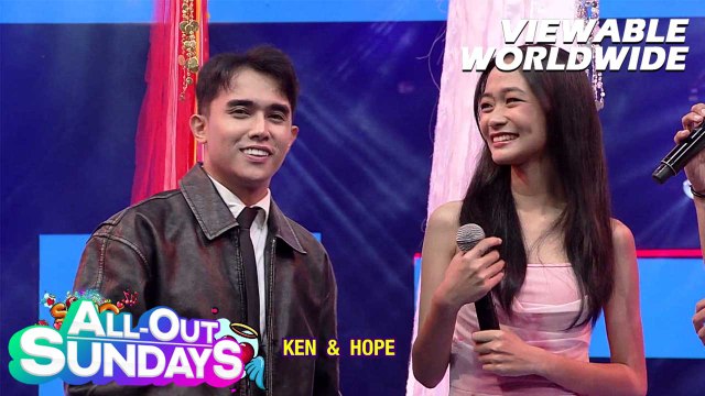 All-Out Sundays: ‘Sing Kilig’ pair Ken at Hope, pagtatagpuin ba ng kanilang mga boses?