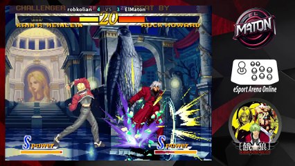 Garou Mark of the Wolves • Fightcade • "RobKolian" vs "ElMaton" - 2025/02/18 #casualplay #onlinevs