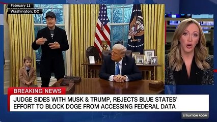 Judge sides with Musk and Trump, rejects effort to temporarily block DOGE