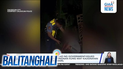 Lalaking nahulihan umano ng government-issued na baril, arestado; tinitingnan kung may kaugnayan sa 2 insidente ng pamamaril | Balitanghali