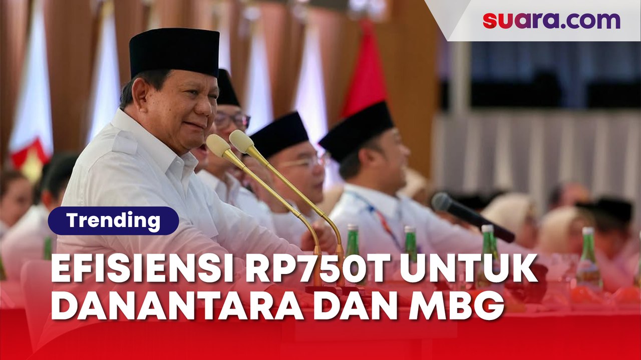 Prabowo Ingin Efisiensi Anggaran Rp750 Triliun, Digunakan untuk Danantara dan MBG