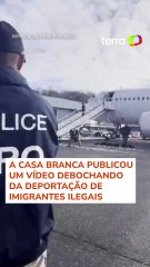 Governo Trump debocha de deportação e posta vídeo 'ASMR' com imigrantes #shorts